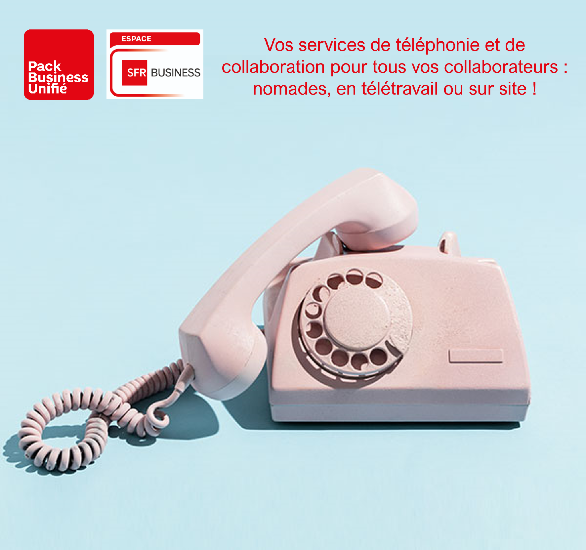 Téléphonie hébergée - Pack Business Unifié - VDI TELECOM