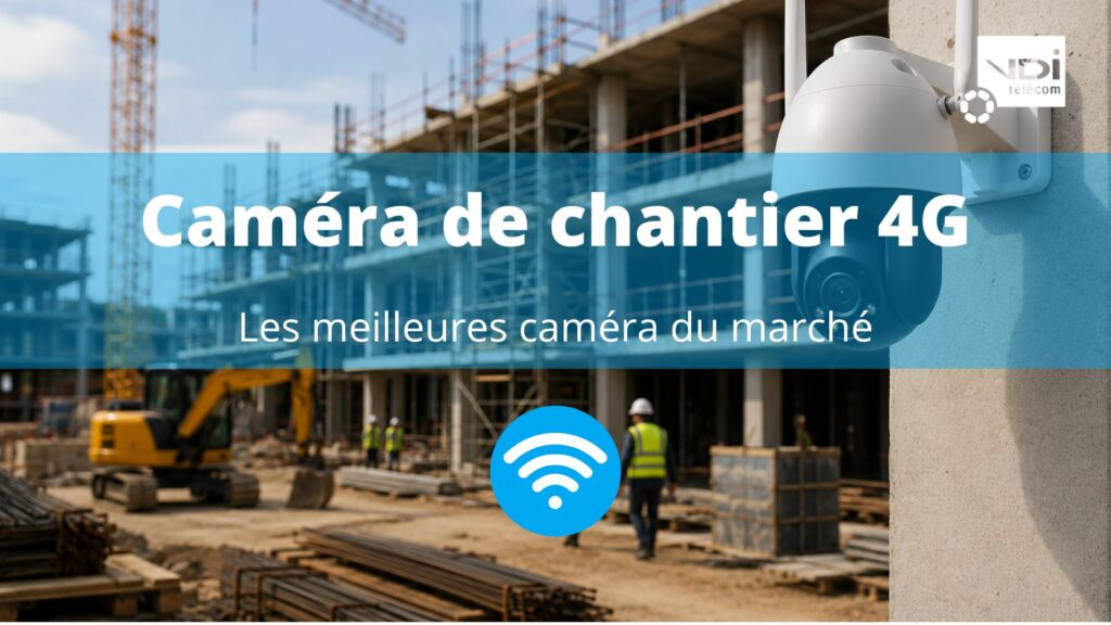 Caméra 4G chantier