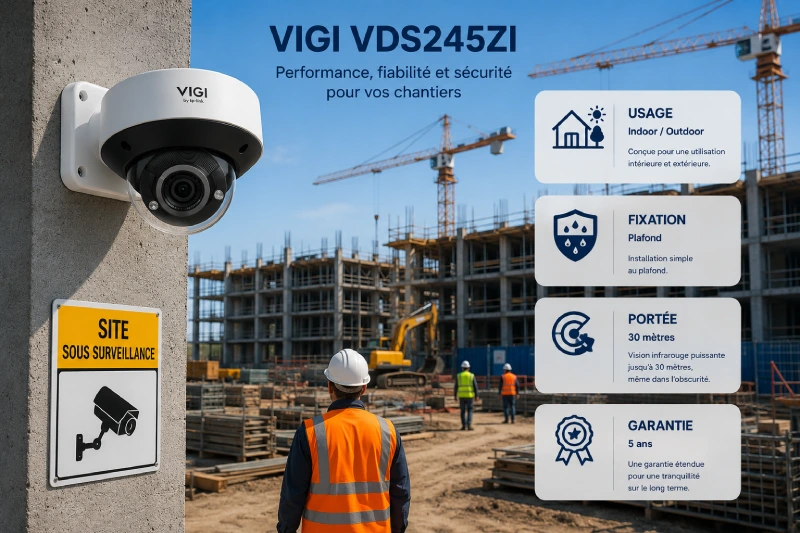 caméra surveillance chantier