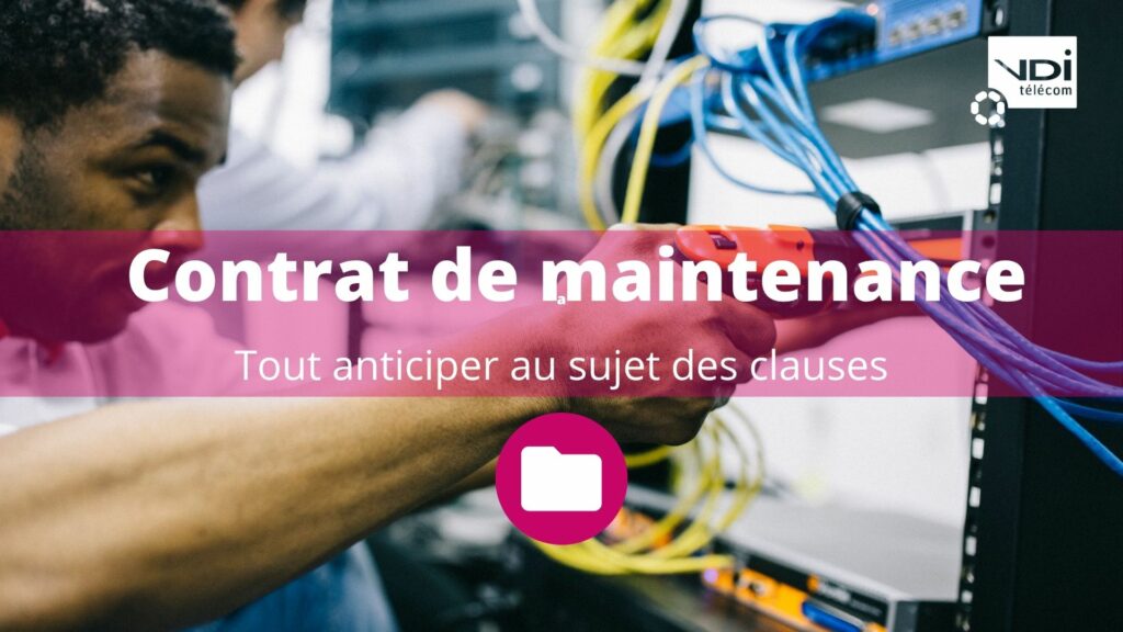 contrat maintenance informatique