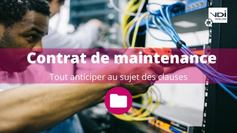 contrat maintenance informatique