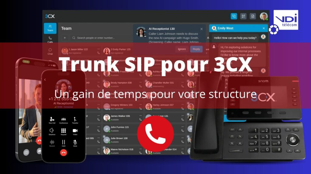 Trunk SIP pour 3CX